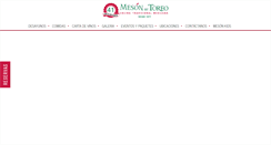 Desktop Screenshot of mesondeltoreo.com